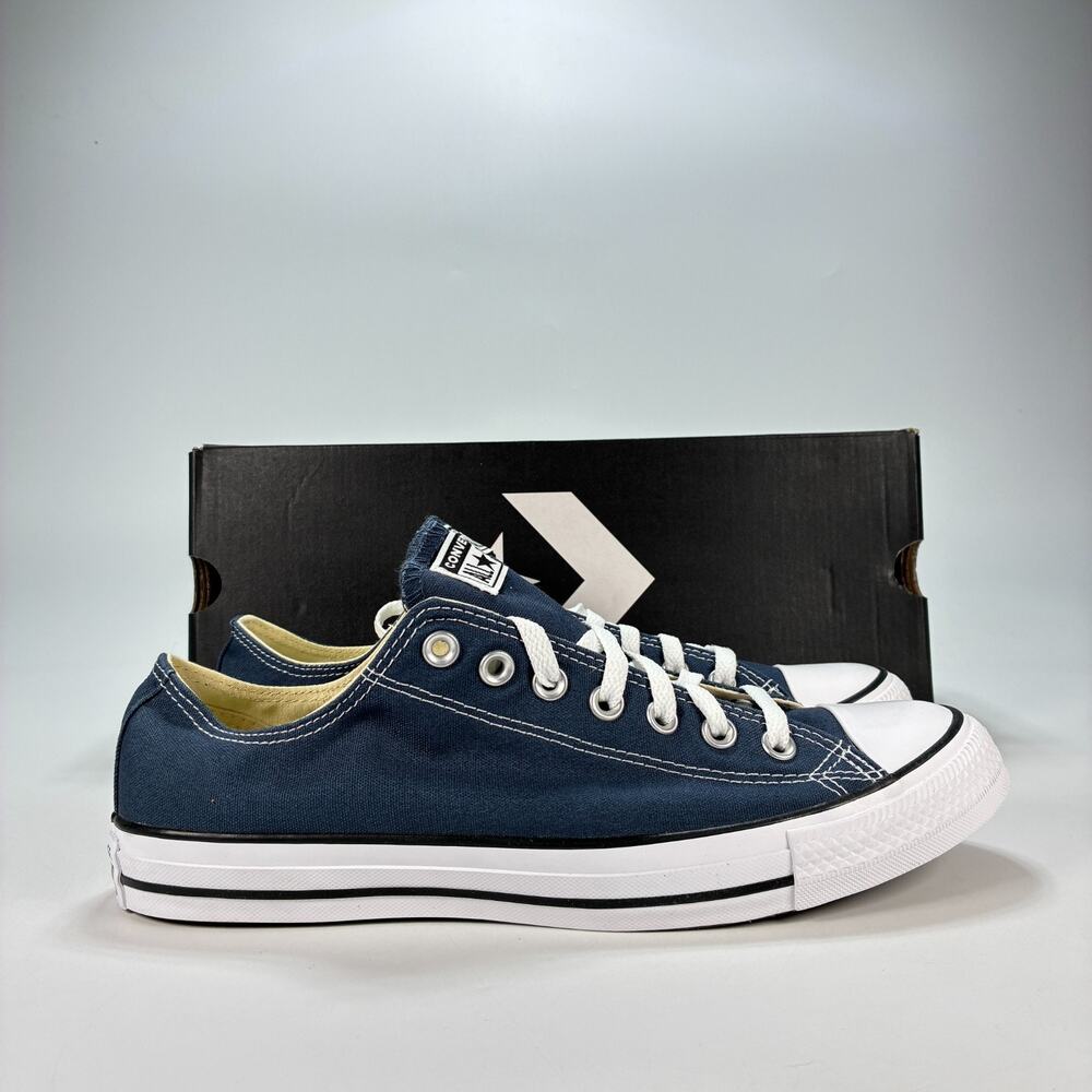 Converse Chuck Taylor All Star Ox Navy Blue Low Top Sneaker M9697C Men’s Size 10